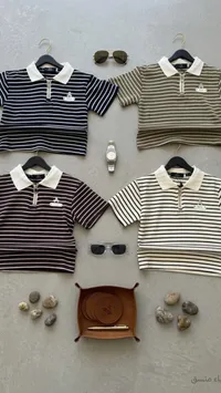 تشكيلة قمصان بولو مقلمة للأطفال - زارا (Zara)