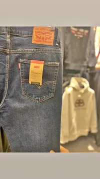 بنطال جينز رجالي قصة مستقيمة 513 - ليفايز (Levi's)