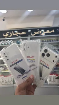 جراب حماية شفاف للهواتف الذكية - تشكيلة موديلات