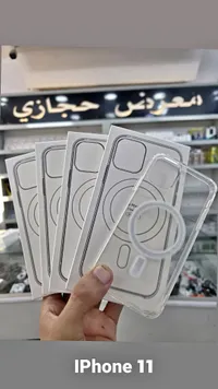 جراب حماية شفاف مع حلقة ماج سيف - آيفون 11 (iPhone)