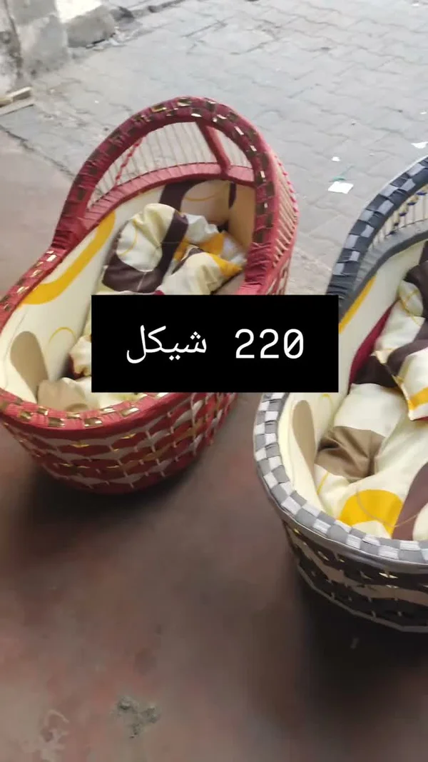 سرير أطفال متنقل - مواليد - سوق غزة