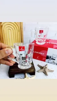 مجموعة أكواب زجاجية - لينكماكس