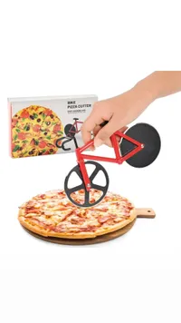 قطاعة بيتزا على شكل دراجة (Bike Pizza Cutter)
