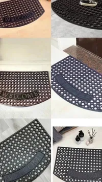 ممسحة أرجل مطاطية بتصميم ترحيبي