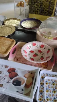 طقم صواني تقديم متنوعة