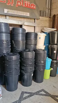 دلو بلاستيكي متعدد الاستخدامات