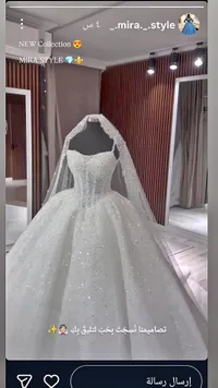 فستان زفاف فاخر - ميرا ستايل (Mira Style)