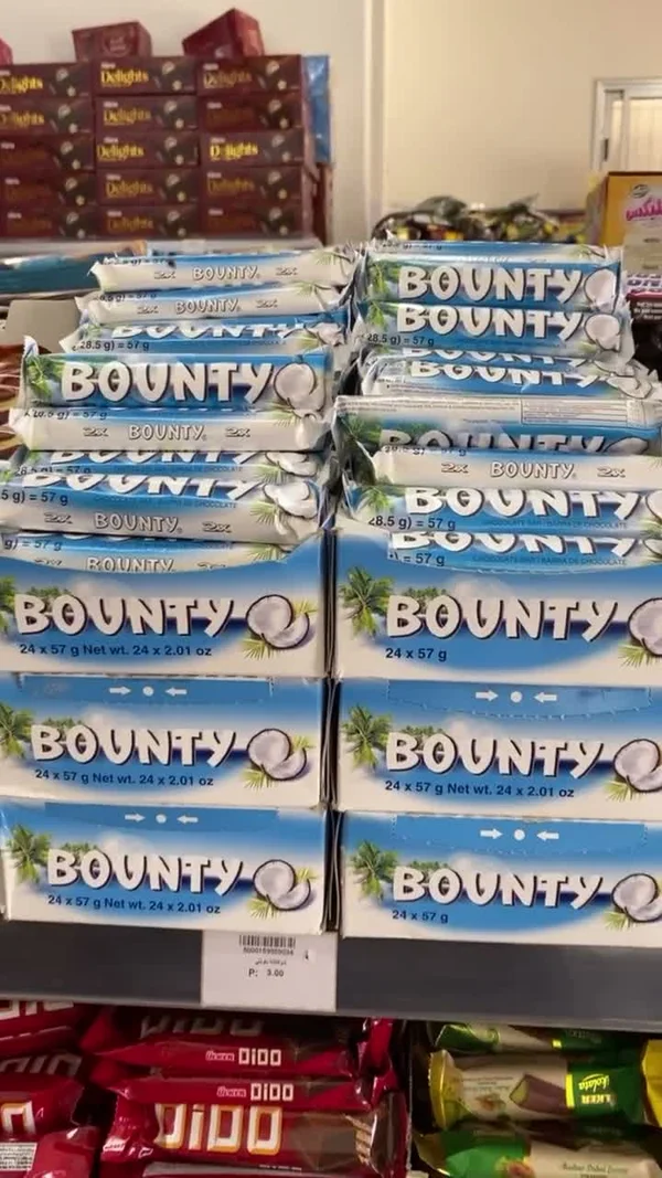 شوكولاتة بجوز الهند - باونتي (Bounty) - مواد غذائية وبقالة - سوق غزة