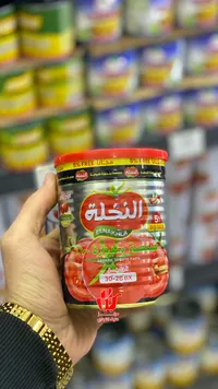 معجون طماطم النخلة العضوي