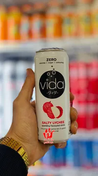 مشروب فيدا بنكهة الليتشي المالح - Vida Salty Lychee