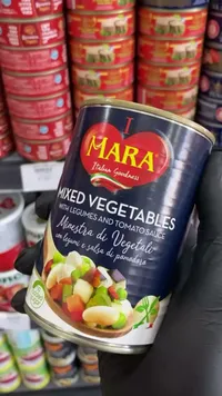 خضار مشكلة مع البقوليات وصلصة الطماطم - مارا (Mara)