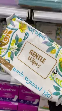 مناديل مبللة لطيفة - جنتل وايبس (Gentle Wipes)