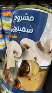 مشروم شمبنيون مقطع - رينا (Rina)