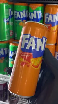 مشروب غازي بنكهة البرتقال - فانتا (Fanta)