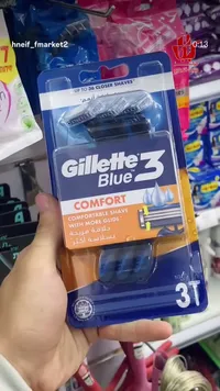 شفرات حلاقة بلو 3 كومفورت - جيليت (Gillette)