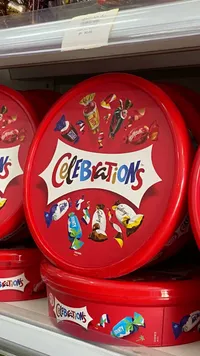 علبة شوكولاتة مشكلة - سيليبريشنز (Celebrations)