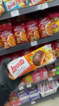 بسكويت بالهلام بنكهة البرتقال - لوفيتا من روشين (Roshen)
