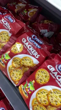 بسكويت كراكرز بالسمسم - كروكو (Croco)