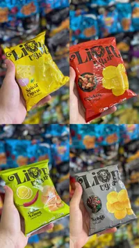 رقائق بطاطس مقرمشة - ليون (Lion)