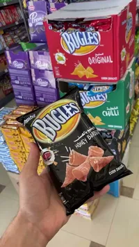 سناكس ذرة بنكهة الباربيكيو بالعسل - بيجلز (Bugles)