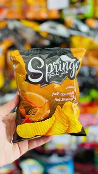 شيبس بطاطس بنكهة الجمبري الحار - سبرينجو (Springo)