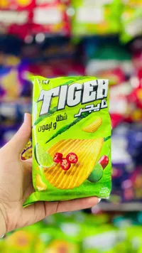 شيبس بطاطس شطة وليمون - تايجر (Tiger)