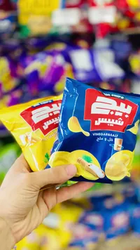 شيبس بيج بنكهة الخل والملح