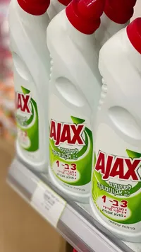 جل منظف وملمع للحمامات 3 في 1 - أجاكس (Ajax)