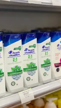 شامبو وبلسم 2 في 1 بالمنثول - هيد آند شولدرز (Head & Shoulders) - سوق غزة
