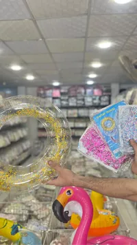 عوامة سباحة لامعة للأطفال - سويم رينج (Swim Ring)