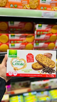 Gullón Cuora Cereale - بسكويت بالحبوب والشوكولاتة