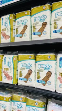 حفاضات أطفال بريميم كومفورت مقاس 1 - بريدو (Predo)