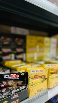 ويفر بالشوكولاتة الداكنة - مستر بايت (Mr. Bite)