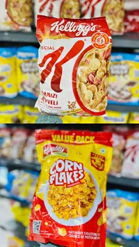 رقائق الذرة بالفواكه الحمراء - كيلوجز (Kellogg's)