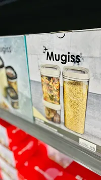 طقم علب تخزين طعام شفافة - موجيس (Mugiss)