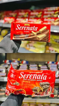 ويفر ميني محشو بكريمة الكاكاو - سيريناتا (Serenata)