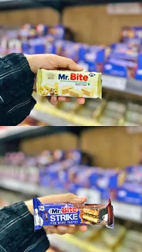 ويفر مغطى بالشوكولاتة - مستر بايت (Mr. Bite)
