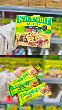 ألواح الشوفان المقرمشة - تشكيلة متنوعة من نيتشر فالي (Nature Valley)