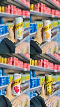 مشروب غازي فوار - شويبس (Schweppes)