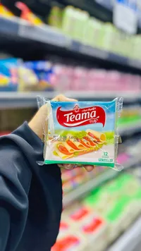 شرائح جبنة للساندويتشات - طعمة (Teama)