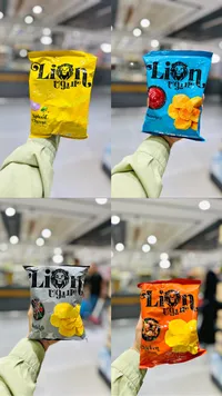 رقائق بطاطس مقرمشة - ليون (Lion)
