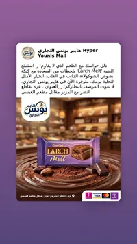 كيكة الشوكولاتة - لارش ميلت (Larch Melt)