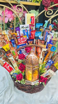 سلة شوكولاته هدية فاخرة - مشكلة