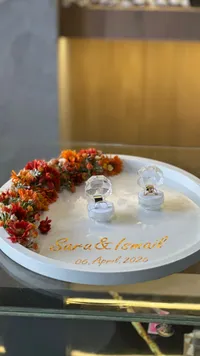 صينية تلبيس دبل الخطوبة - تصميم مخصص