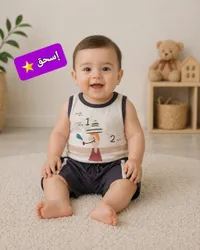 طقم ملابس صيفي للأطفال - إسحق