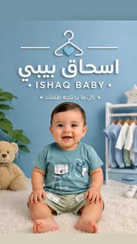 طقم ملابس صيفي للأطفال - اسحاق بيبي (Ishaq Baby)