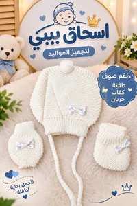 طقم صوف لتقفية كفات جربان - اسحاق بيبي