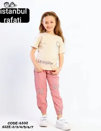 طقم ملابس صيفي للبنات - إسطنبول رفاتي (Istanbul Rafati)