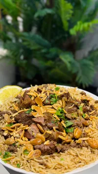 كبسة لحم