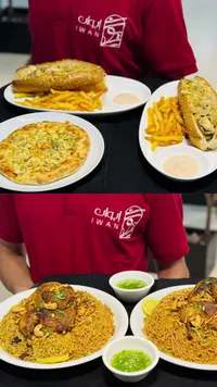 وجبات طعام متنوعة - مطعم إيوان (Iwan)